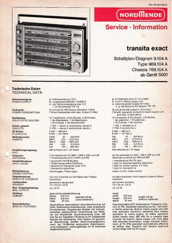 Service manual anleitung - service, für