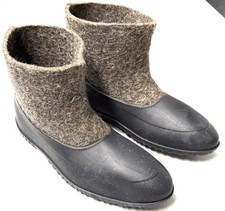 Original Russische Filzstiefel, Walenki,  mit Galoschen --- Herren und Damen ---