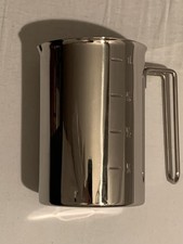 Milchkännchen zum Aufschäumen, Messbecher, Edelstahl, 1 Liter