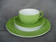 Dibbern Solid Color Kaffeegedeck 3tlg maigrün Tasse UT Teller 0,25 l ( 1 )