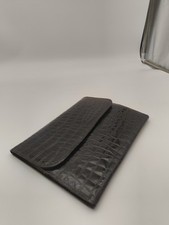 Vintage Pinsel Tasche Im Krokodil Lookca 23x 18 Cm