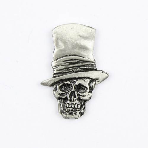 Biker chopper stovepipe skull - biker,