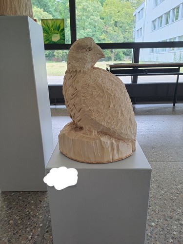 Holzbild/Gartendeko/Holzskulpt