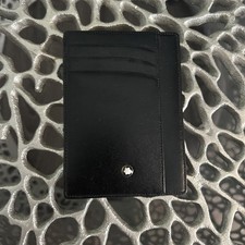 Montblanc Meisterwerk Schwarz Etui Visitenkarten Unbenutzt Top  Professionell