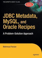 JDBC Metadata, MySQL, and Oracle Recipes