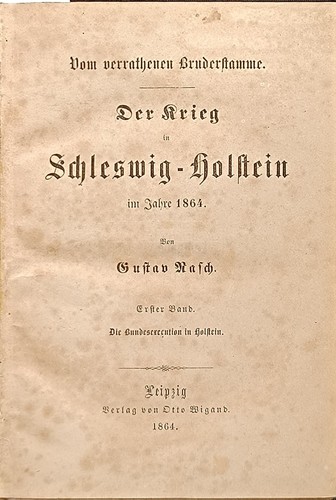 1864 gustav rasch der krieg - der,