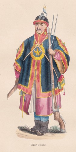 Chinese soldier soldat china - chinese,