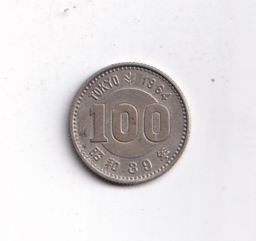 Japan 100 yen 1964 silber - yen,