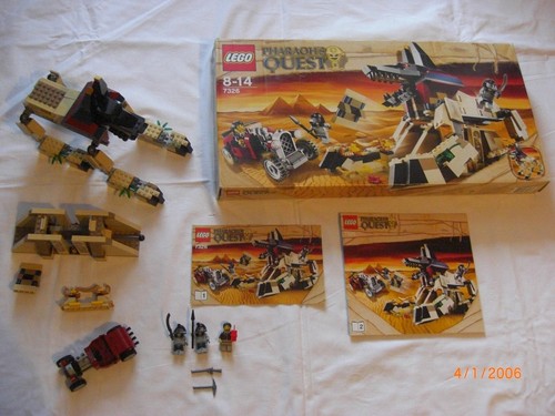 Lego 7326 pharaoh - pharaoh`s, quest