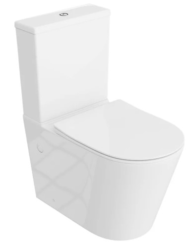 Toilette stand komplett set - wc,