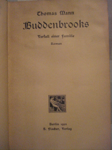 Thomas mann erstausgabe - thomas,