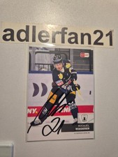 DEL 24-25 2024-2025 SIGNIERT Manuel Wiederer EHC Eisbären Berlin
