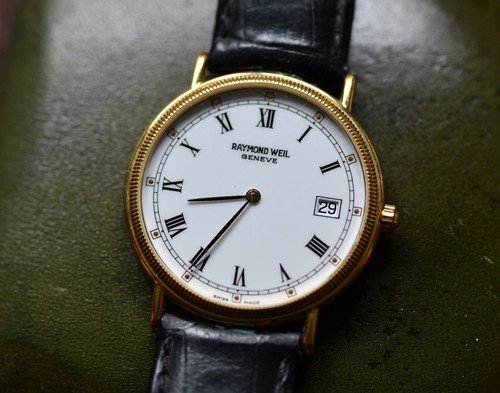 Raymond weil geneve 18k gold - weil,