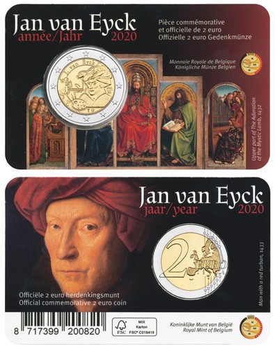 Belgien euro jan - jan, eyck