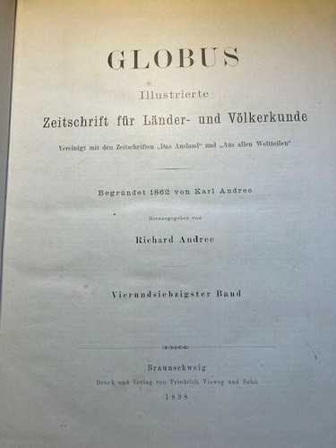 Globus illustrierte - -,