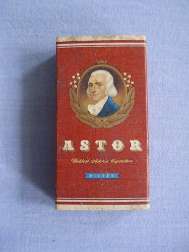 Astor zigarettenschachtel - astor,