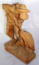Jäger Figur Holz geschnitzt