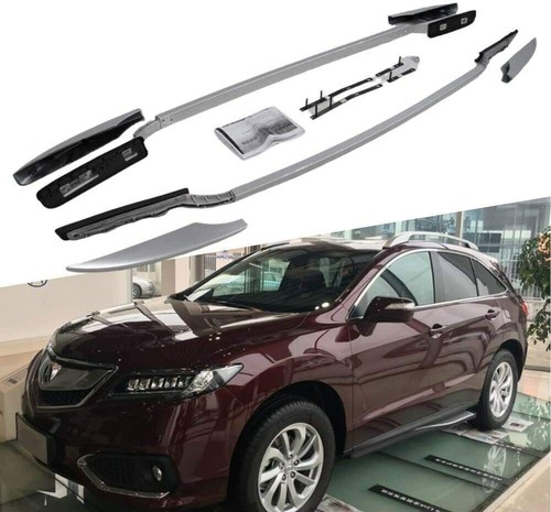 2pcs aluminum roof rail rack - aluminum,