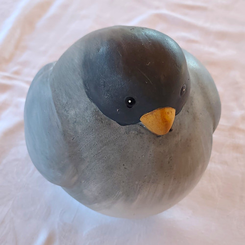 Dekofigur vogel handbemalt - vogel,