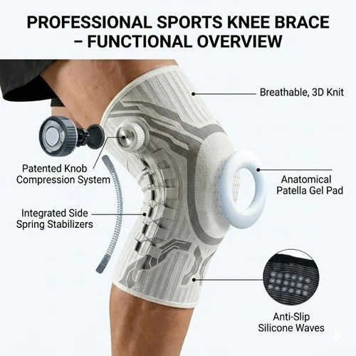 Kniebandage verstellbar - kniebandage,