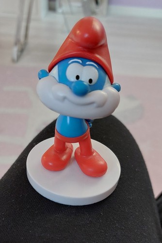 Papa schlumpf sammlerfigur - schlumpf,