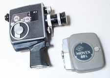 2 alte 8mm Film-Kameras Bolex Paillard  K1 + Agfa Movex 88L