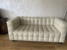 Ledersofa Set 2-Sitzer und