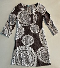 Boden Linen Print Tunic Kaftan