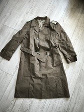 NVA Regenmantel Trench Coat Jacke Offizier DDR Armee NVA Gr 44