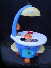 SMOBY Kinderküche Spielküche Spielzeug Küche Kochplatte mit Kochgeräuschen