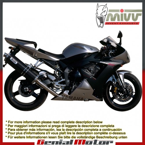 Auspuff exhaust mivv oval - exhaust,