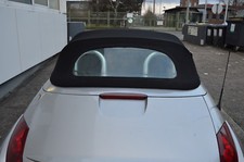 Fiat Barchetta Cabrio Heckscheibe mit neuer Gummilippe