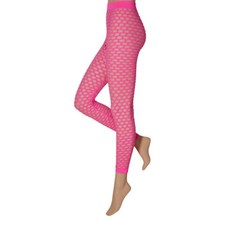 Stretchleggings pink mit