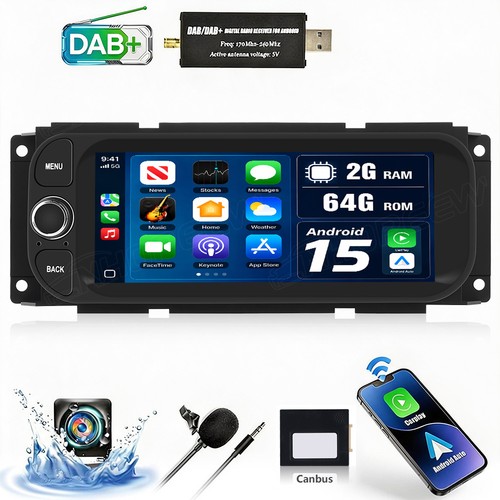 Dab android15 apple carplay - dab+,