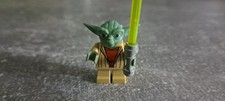 102 / Lego Minifigur Figur Star Wars Master Yoda mit Lichtschwert