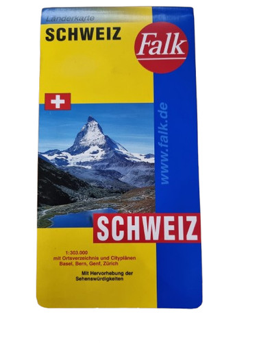 Falk länderkarte schweiz - falk,