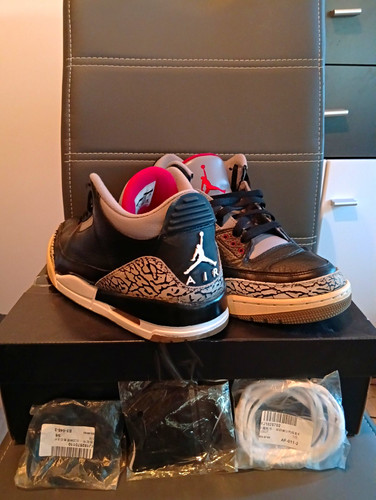 Jordan black chement - black, 2011