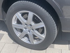 4 Alufelgen Ford Kuga MK2, 17 Zoll, WR, RDKS, Nabenabdeckungen, Radmuttern