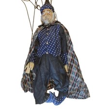 Vintage marionette zauberer - marionette, |
