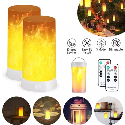 Stk led flammen lampe - stk,
