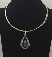 Vintage Jade Anhänger mit 5