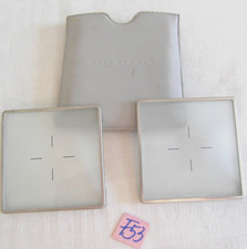 2x HASSELBLAD MATTSCHEIBEN