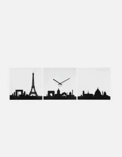 Wanduhren paris skyline von - ,