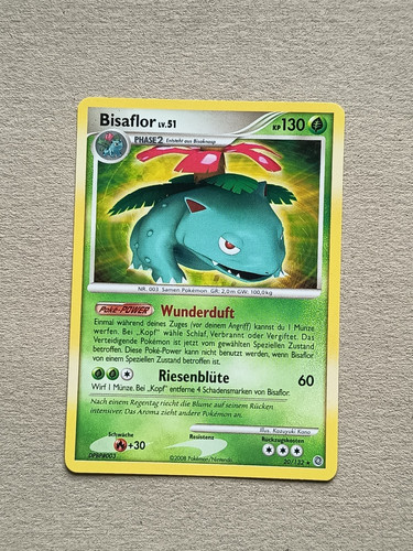 Bisaflor rare 132 pokémon - 20/132,