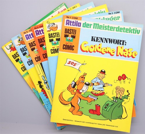 Bastei comic attila - comic, der