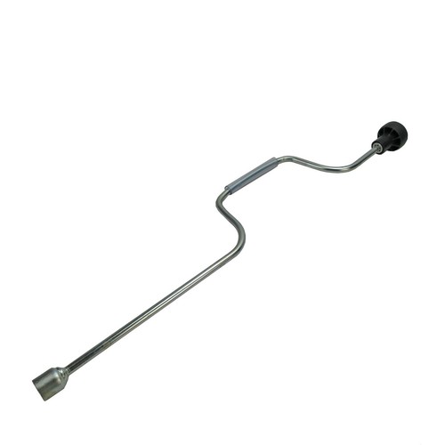Handkurbel stützfüße - handkurbel, f