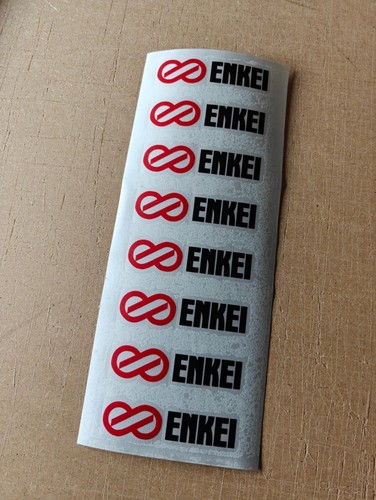 Enkei style aufkleber für evo - für,