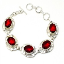 Granat Edelstein Handmade 925