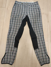 Pikeur Damen Mädchen Reithose Lugana Karriert Gr. 36 Vollbesatz