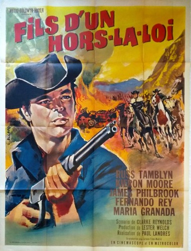 Western kinoleinwand fils - fils, d'un